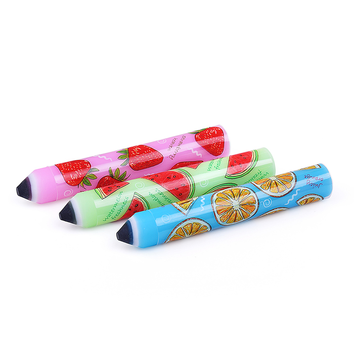 Ластик "HappyGraphix Fresh&Fruity" 3 цвета
