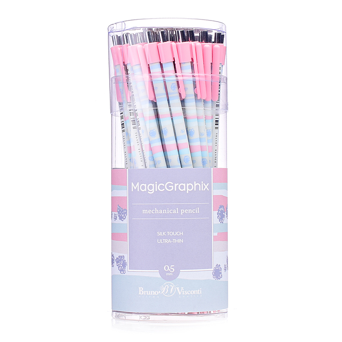 Карандаш механический "MagicGraphix. Ягодные тортики. Ежевика" 0.5мм