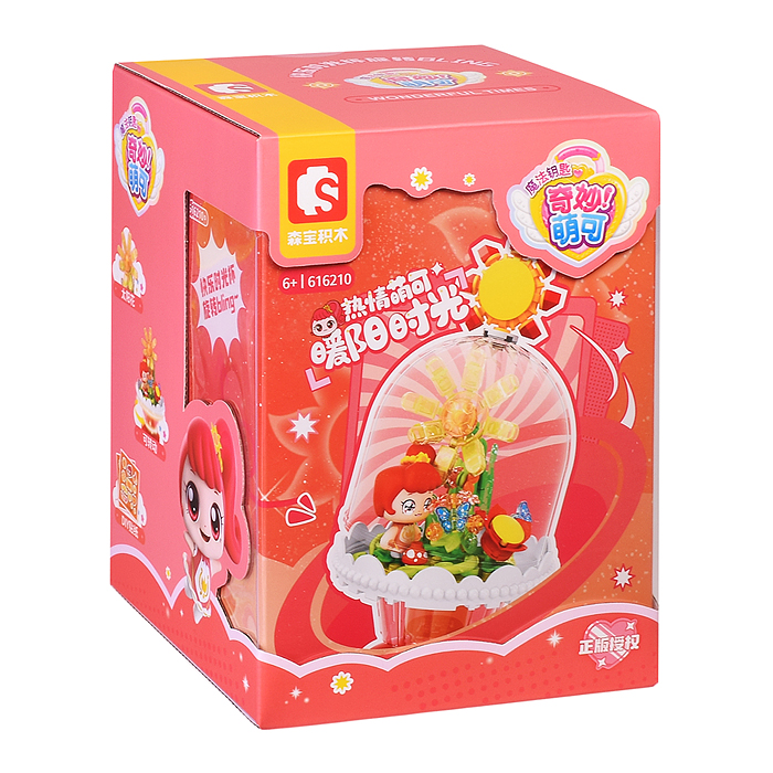 Конструктор 616209-616212 "Фантастические друзья" в коробке