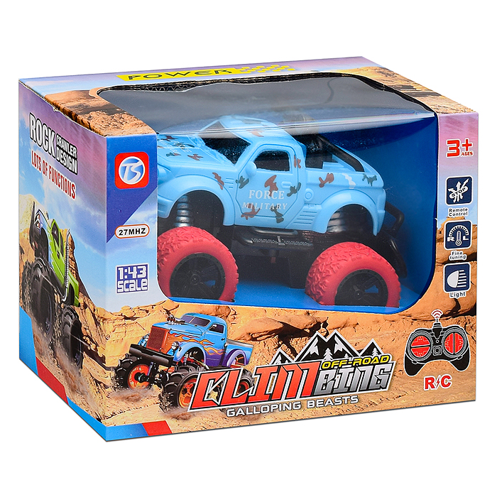 Машина 866-22B "Звезды заезда" р/у, 27 MHz, в коробке