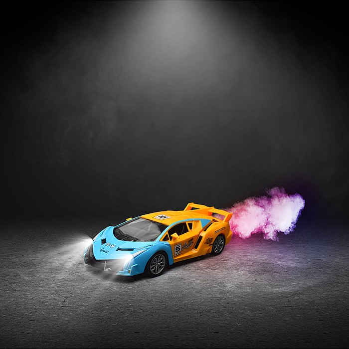 Машина 966-16 "Супер гонка" р/у, 27 MHz, в коробке