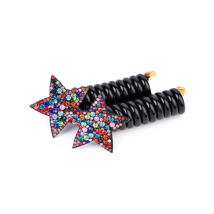 Набор заколок для волос 00-5245 "Звезда на пружинке" (2 шт)