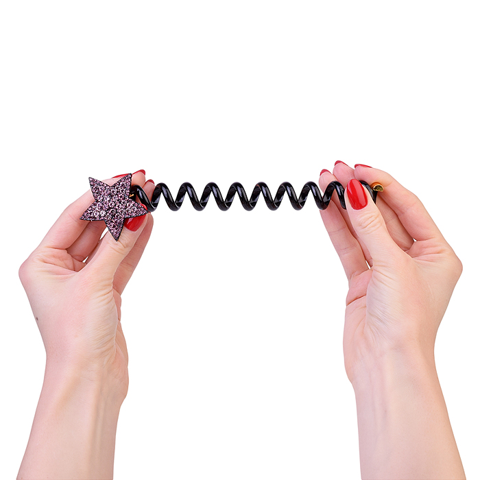 Набор заколок для волос 00-5245 "Звезда на пружинке" (2 шт)