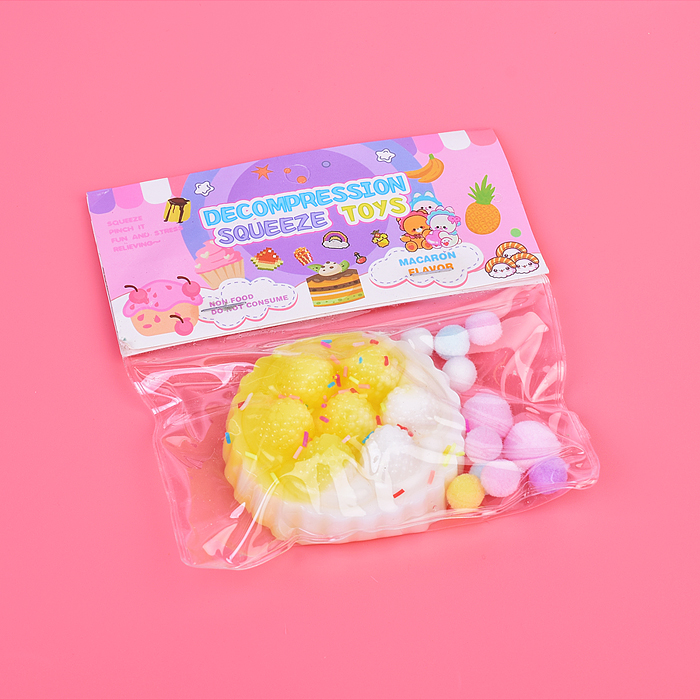 Фото к товару Игрушка -антистресс 00-5526 "Маффин" в пакете Игрушка -антистресс 00-5526 "Маффин" в пакете