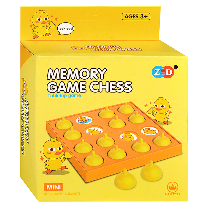 Настольная игра ZD-052B "Тренируем память" в коробке