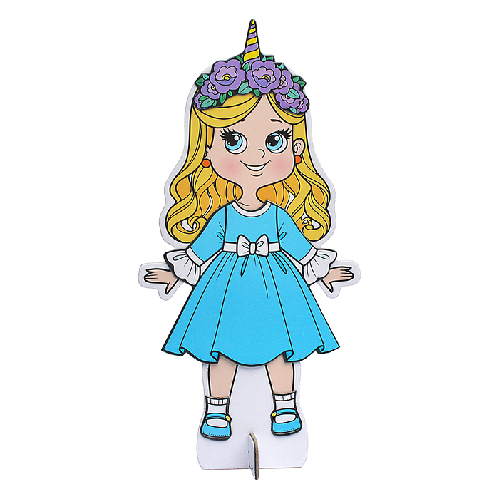 Фото к товару Магнитная игра. Одень куклу. Принцесса Аврора Магнитная игра. Одень куклу. Принцесса Аврора