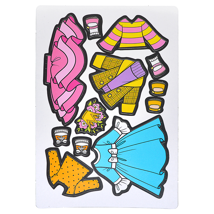 Фото к товару Магнитная игра. Одень куклу. Принцесса Аврора Магнитная игра. Одень куклу. Принцесса Аврора