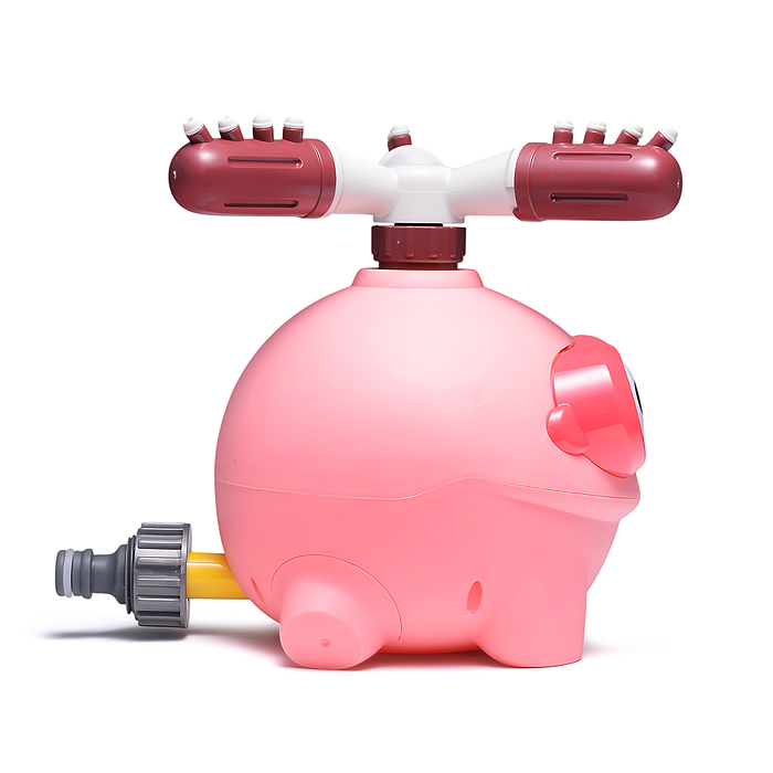 Игрушка - брызгалка YG19R "Пучеглазик", для подключения к водному шлангу, в коробке