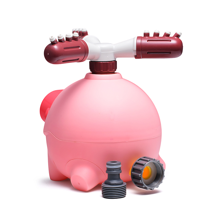 Игрушка - брызгалка YG19R "Пучеглазик", для подключения к водному шлангу, в коробке