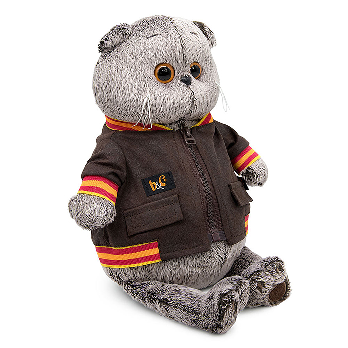 Кот Басик в кожаной куртке (В1)