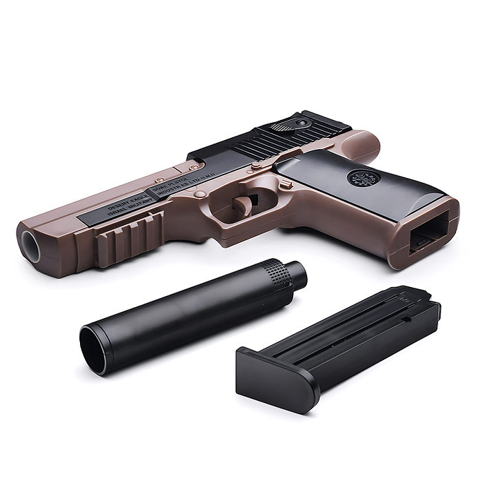 Пистолет 639-4 "Штурм-2" с мягкими пулями, в коробке