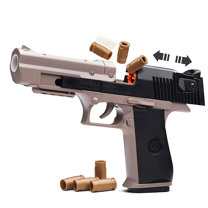 Пистолет 639-4 "Штурм-2" с мягкими пулями, в коробке