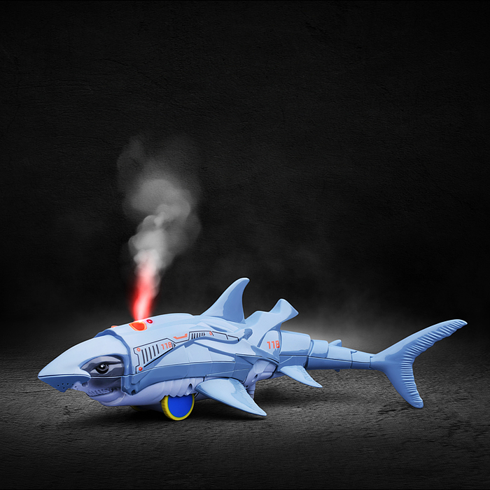 Акула FN618-2 "Белая" р/у, 27 MHz, в коробке