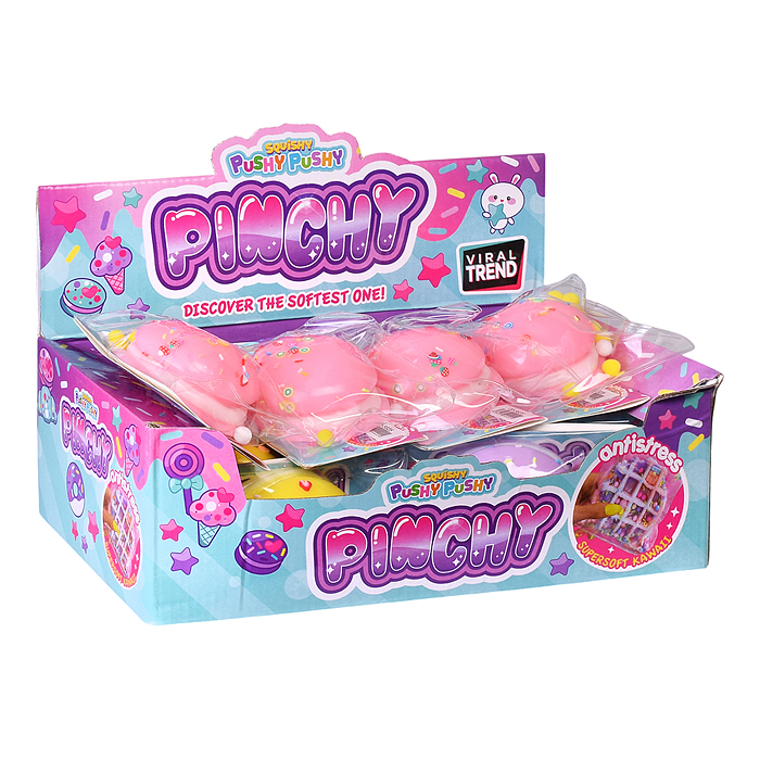 Игрушка - антистресс 00-5625 "Розовый пончик"