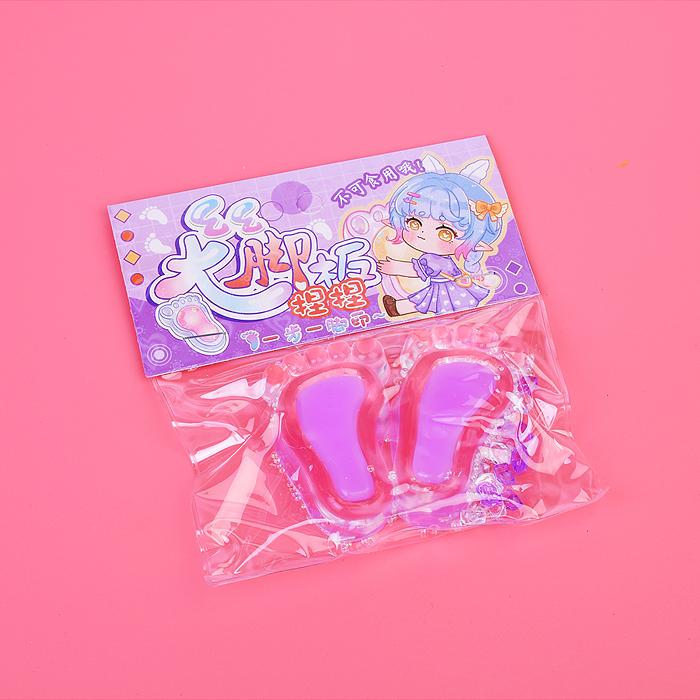 Игрушка - антистресс 00-5503 "Следы" в пакете