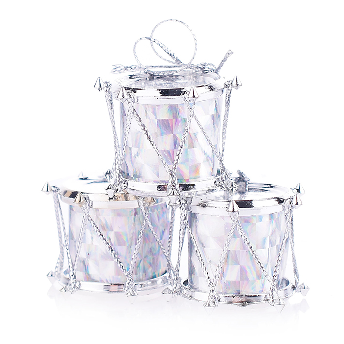 Набор новогодних украшений S1013 "Новогодние алмазы" в пакете