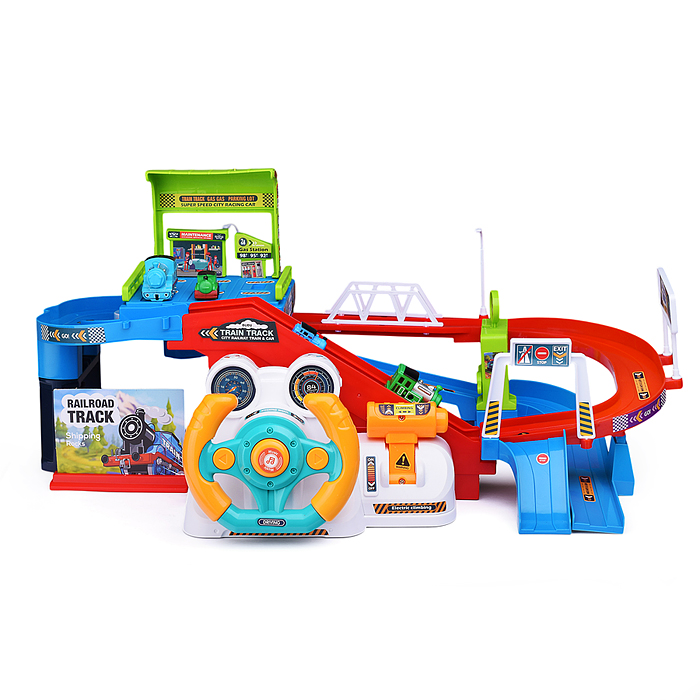 Трек T922A "Приключение паровозиков" в коробке