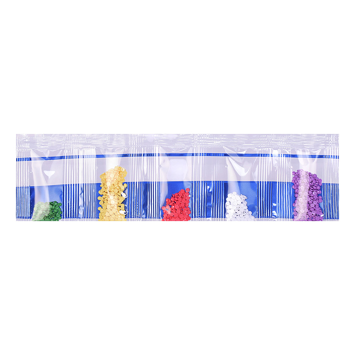 Браслеты алмазной мозаикой 2 шт, "Снежная принцесса" 