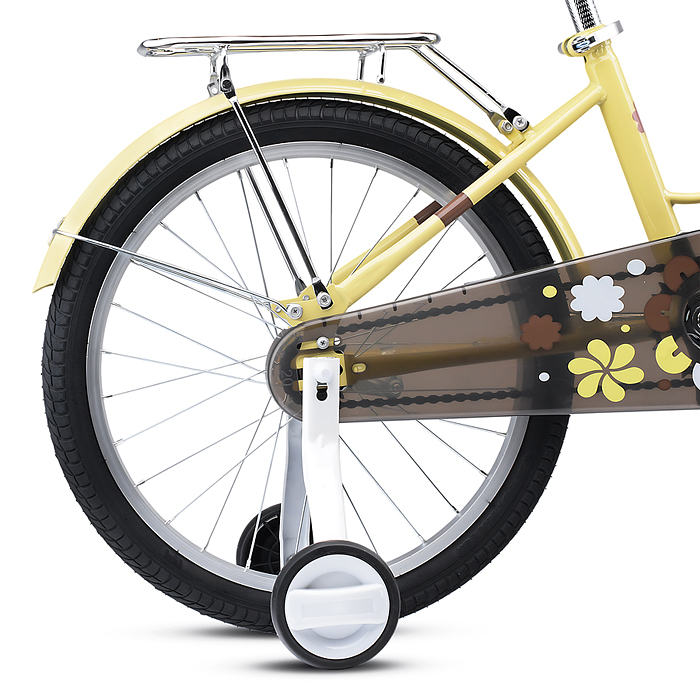 Велосипед 18" Rocket Emma, цвет желтый