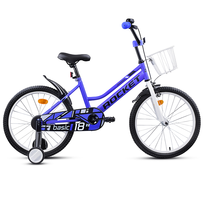 Велосипед 18" Rocket Basic, цвет сиреневый Велосипед 18" Rocket Basic, цвет сиреневый