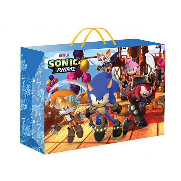 Пакет-коробка Sonic Соник l, 20*28*13 см. Пакет-коробка Sonic Соник l, 20*28*13 см.