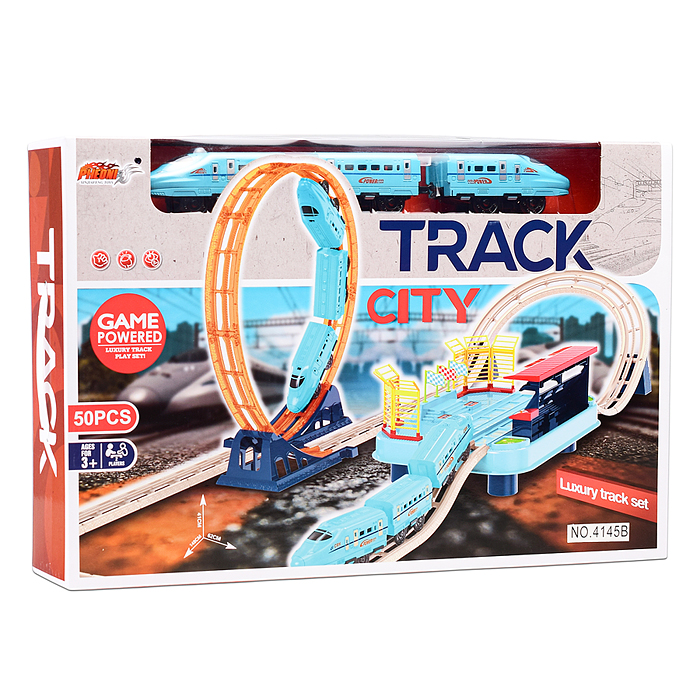 Железная дорога 4145B "Скорый поезд" в коробке