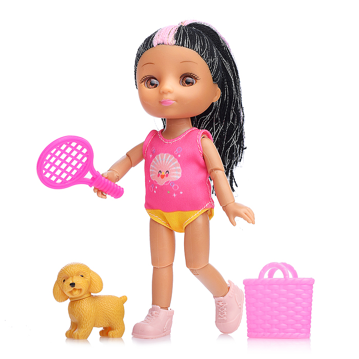 Кукла UT0133-6 "Моя куколка "Летний образ" с аксессуарами, в пакете