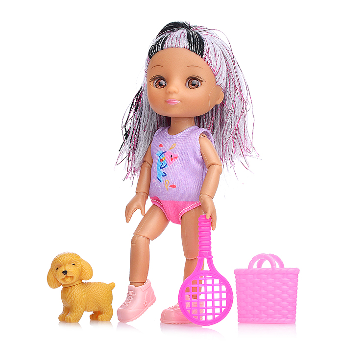 Кукла UT0133-6 "Моя куколка "Летний образ" с аксессуарами, в пакете