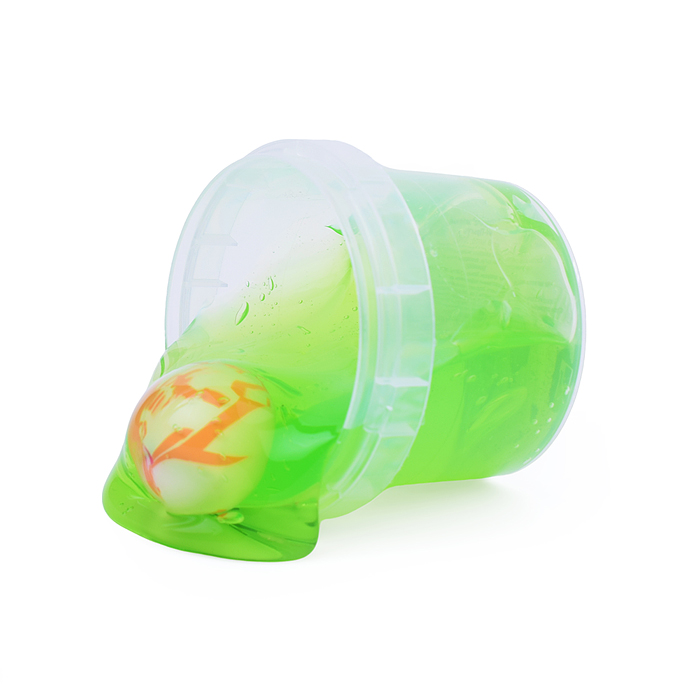 Слайм "Стекло" 90 гр Зеленый Мяч-Прыгун