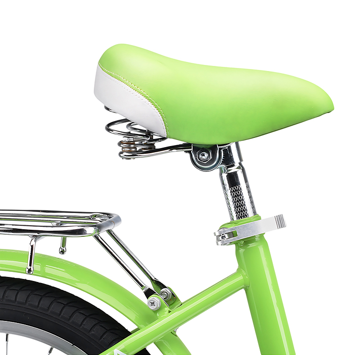 Фото к товару Велосипед 14" Rocket Luna, цвет зеленый Велосипед 14" Rocket Luna, цвет зеленый