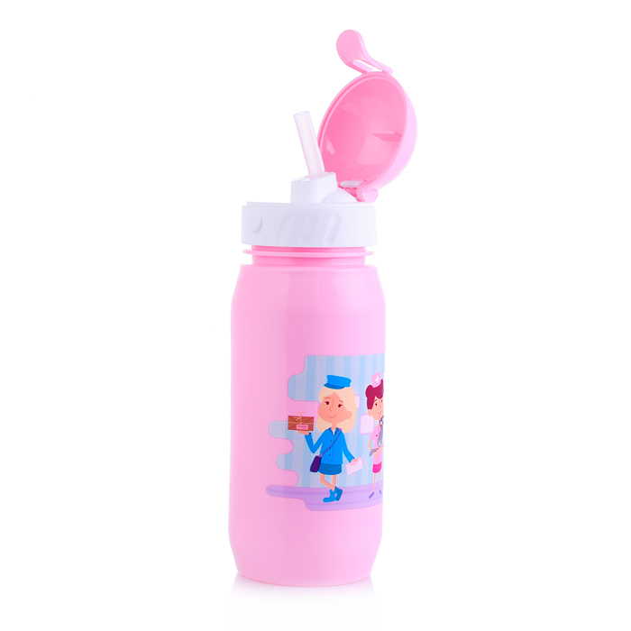 Бутылка для воды и других напитков 400 мл. "Профессии" в ассортименте