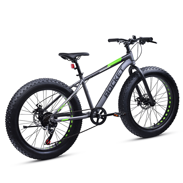 Велосипед 24" Rocket Fat 24, цвет серый, размер 15"