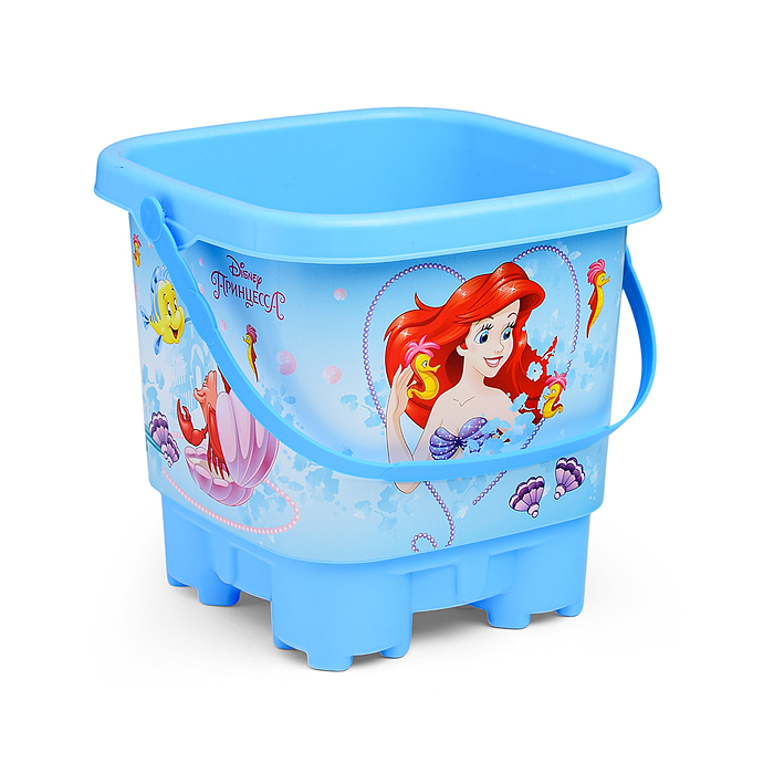 Ведро-замок большое с наклейкой