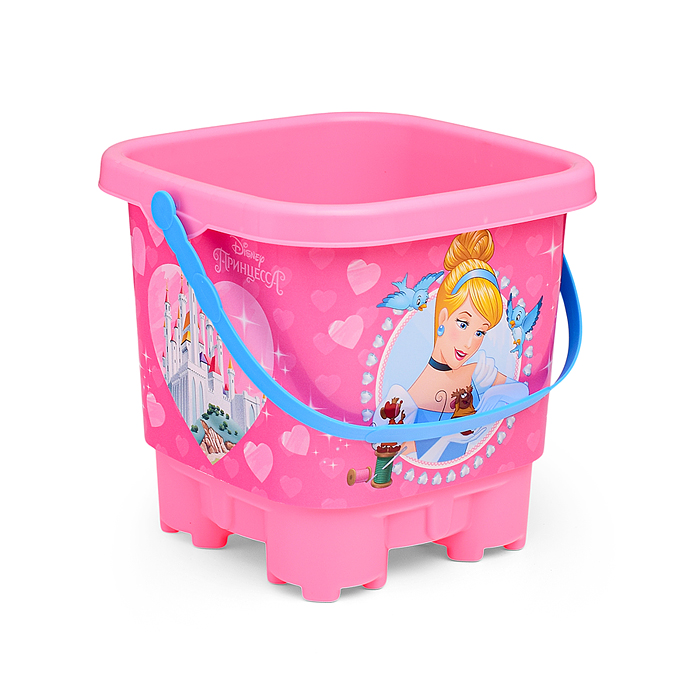 Ведро-замок большое с наклейкой