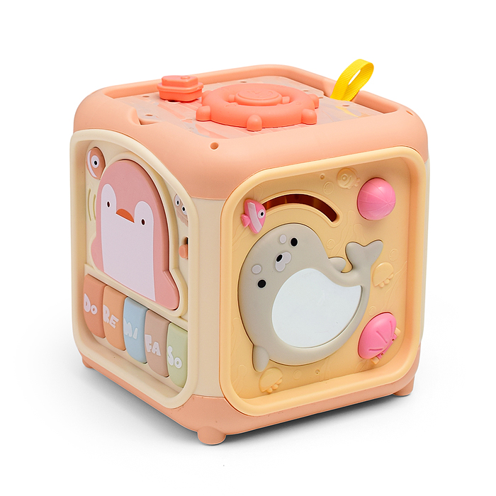 Кубик развивающий 368-54R "Пингвин" в коробке