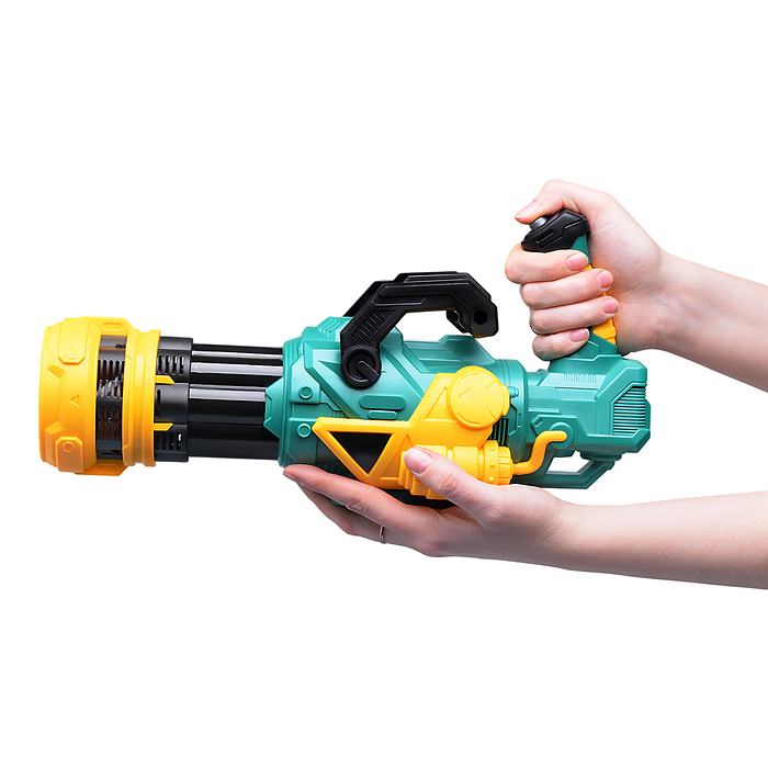 Пушка UT0161-3 "Мега-3" для мыльных пузырей, в коробке