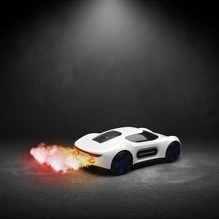 Машина 7022-1D "Космо" р/у, 27 MHz, в коробке