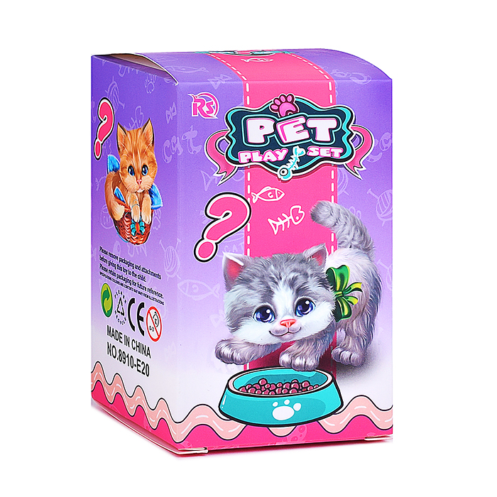 Фото к товару Игра питомец 8910-E20 "Кошечка Пуговка" в коробке Игра питомец 8910-E20 "Кошечка Пуговка" в коробке