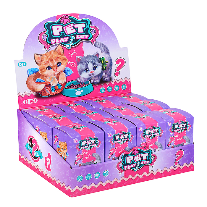 Фото к товару Игра питомец 8910-E20 "Кошечка Пуговка" в коробке Игра питомец 8910-E20 "Кошечка Пуговка" в коробке