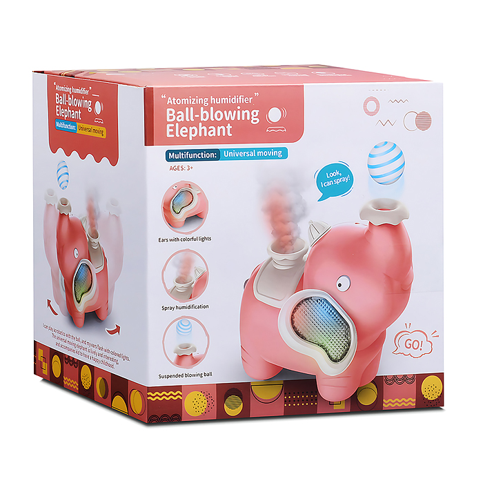 Интерактивная игрушка 158-2C "Слоненок" в коробк