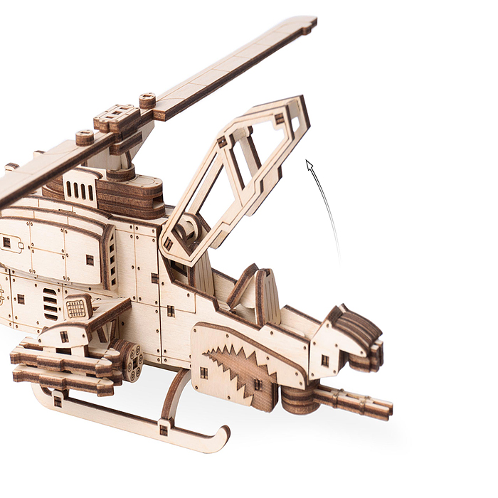 Модель Вертолёт "Стальной оскал"