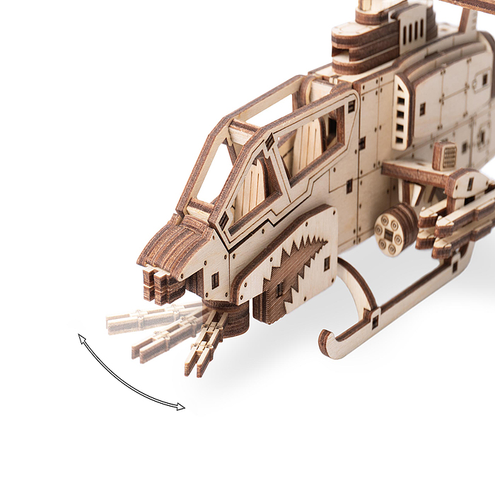 Модель Вертолёт "Стальной оскал"