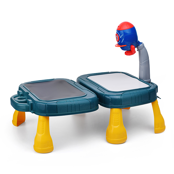 Доска для рисования 6633 "Ракета" с проектором, в коробк