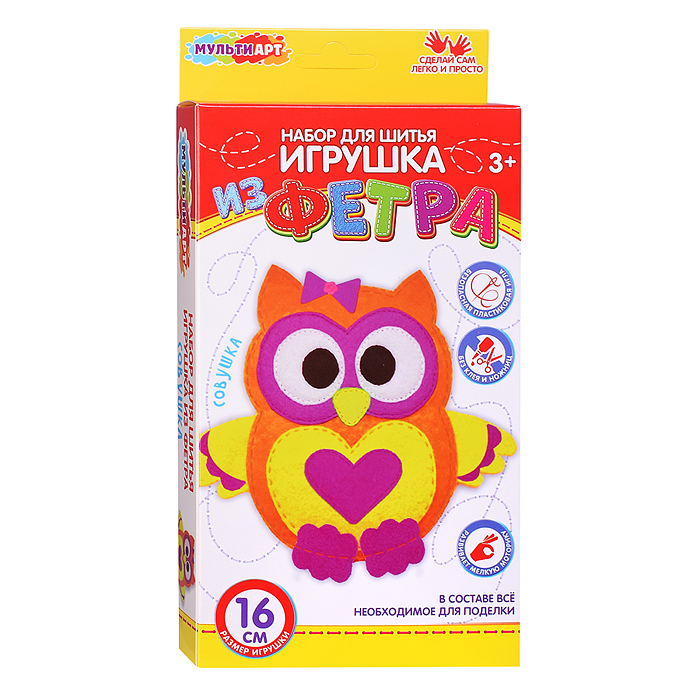 Игрушка из фетра "Совушка" Игрушка из фетра "Совушка"