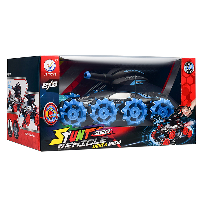 Машина JT661 "Stunt vehicle" р/у, 27 MHz, в коробке
