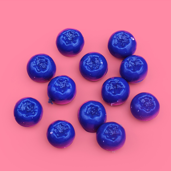 Игрушка - антистресс 00-5564 "Голубика в корзинке" в пакете