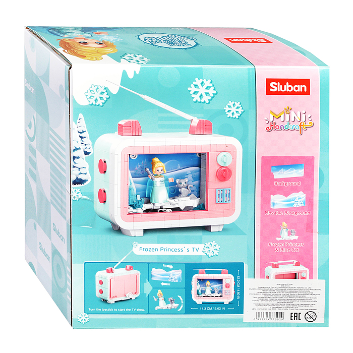 Конструктор M38-B1103 "Телевизор" (375 дет.)