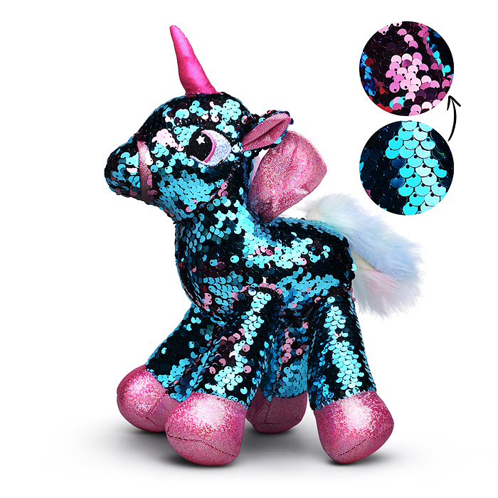 Мягкая игрушка M1532 "Лошадка" 23 см.