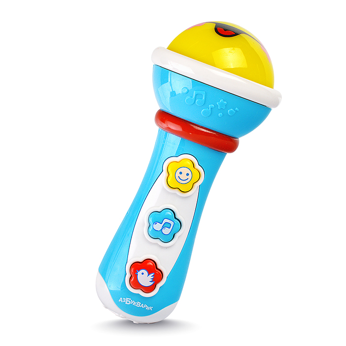 Микрофончик (Маленький музыкант) Голубой