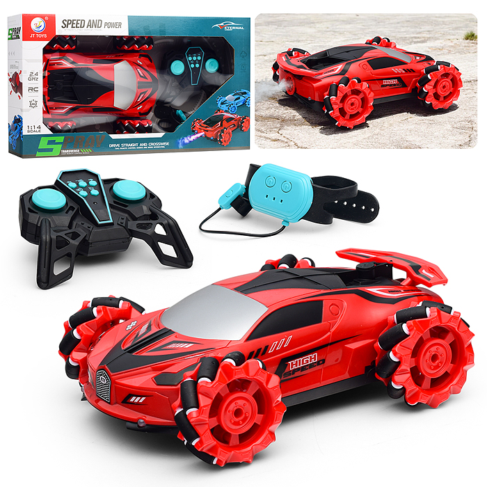 Машина JT638 "Speed and pover" р/у, 27 MHz, в коробке